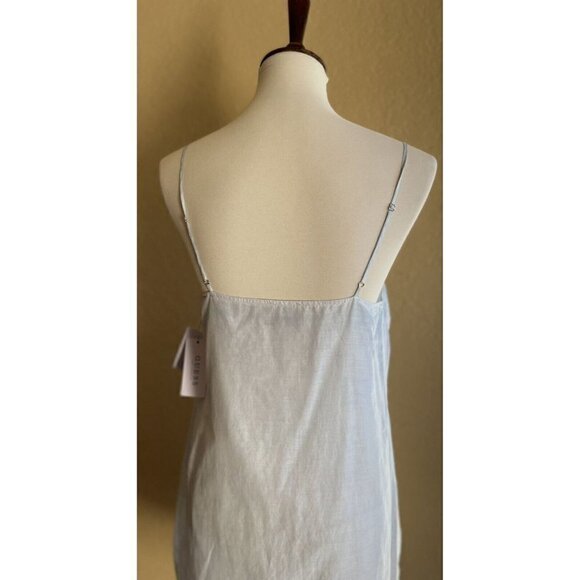 GUESS Womens Light Green Judy Embroidered Silk Blend Slip Dress Size S - Picture 8 of 10
